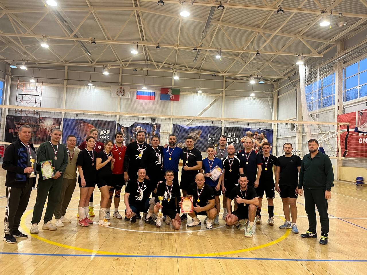 В Выксе состоялся турнир по волейболу среди дворовых команд