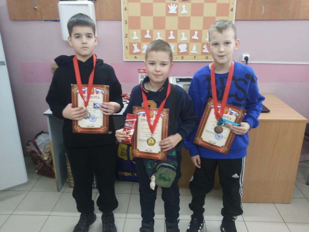 В Выксе прошло первенство по современным русским шашкам среди детей