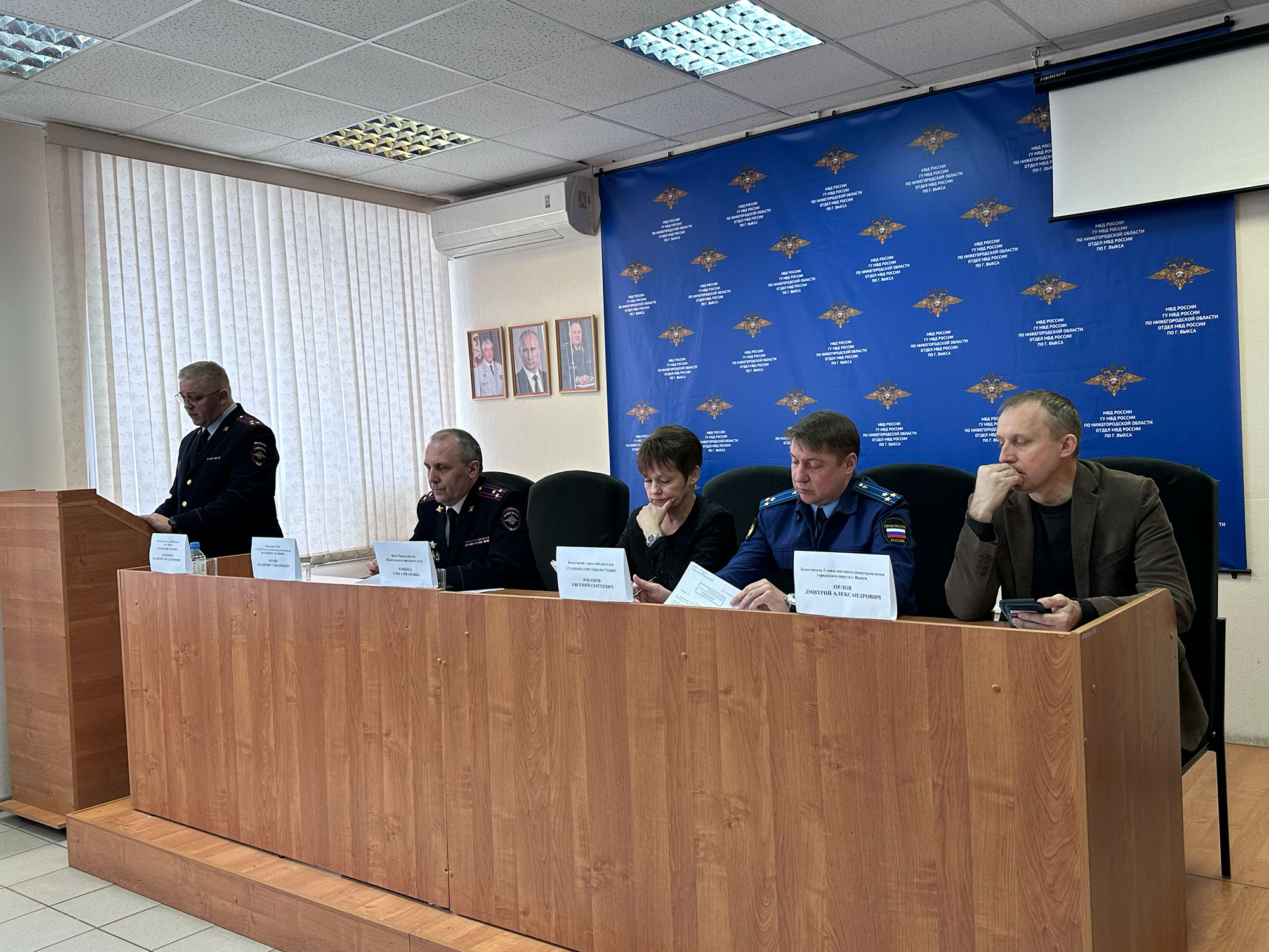 Отдел МВД России по г. Выкса подвел итоги работы за 2025 год