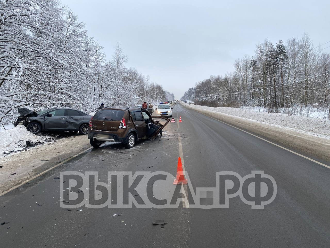 ДТП в районе ЛПК: трое пострадавших
