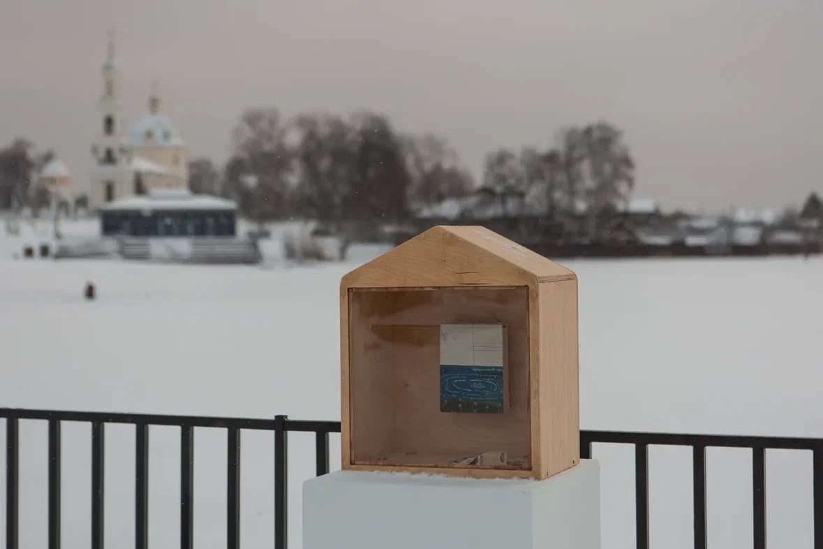 Готовим пожелания себе и своим близким: в Выксе реализуется проект художника Гоши Хомича в рамках арт-резиденции