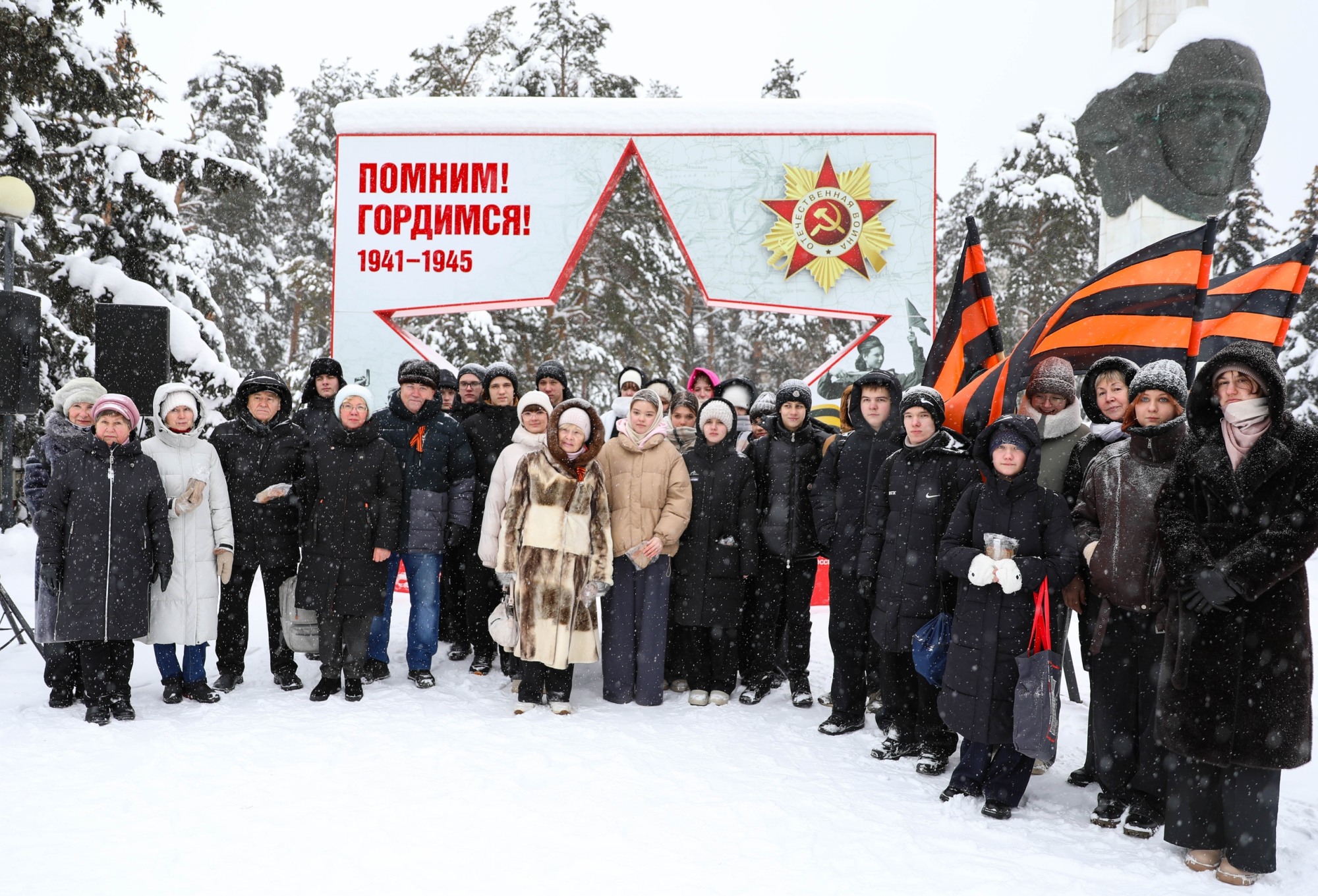 Всероссийская акция памяти «Блокадный хлеб» прошла в Выксе