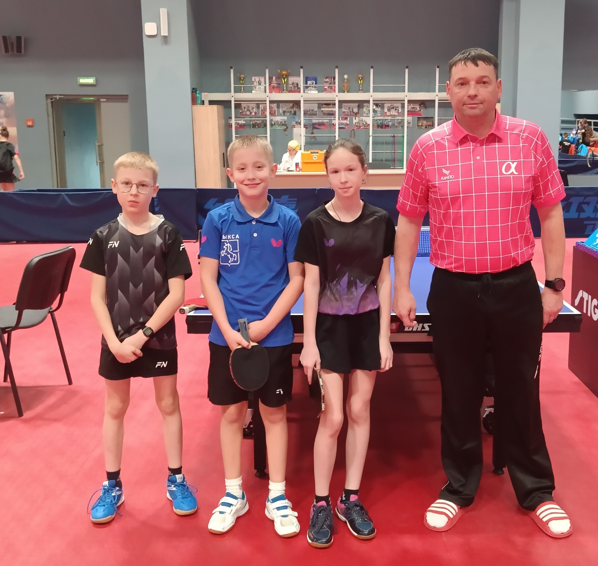 Три теннисиста из Выксы успешно представили регион на соревнованиях в Казани