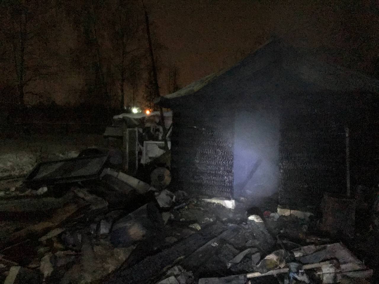 В Выксе за новогодние праздники произошло два пожара, один человек погиб