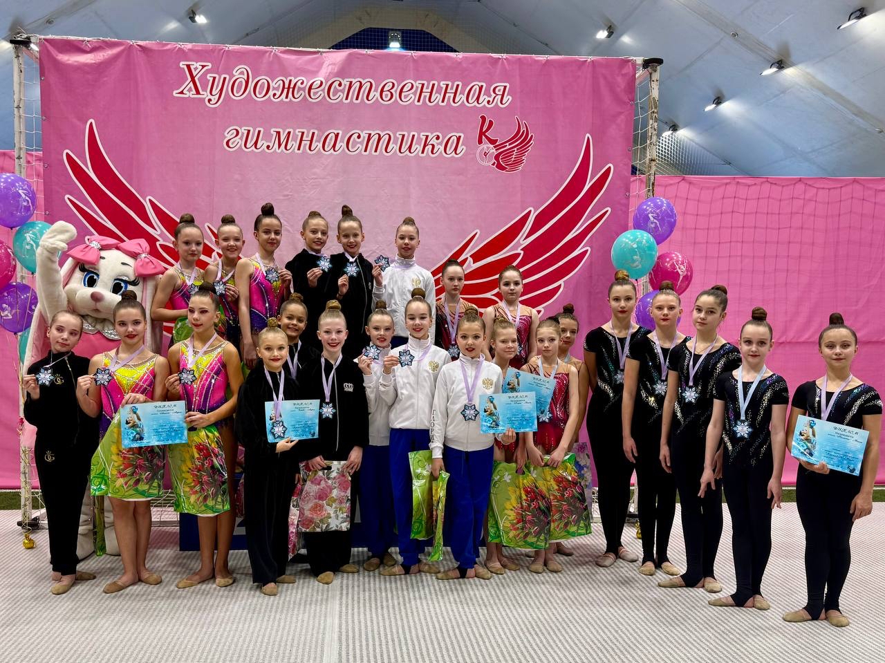 Выксунские гимнастки отличились на турнире «Крылья» в Муроме