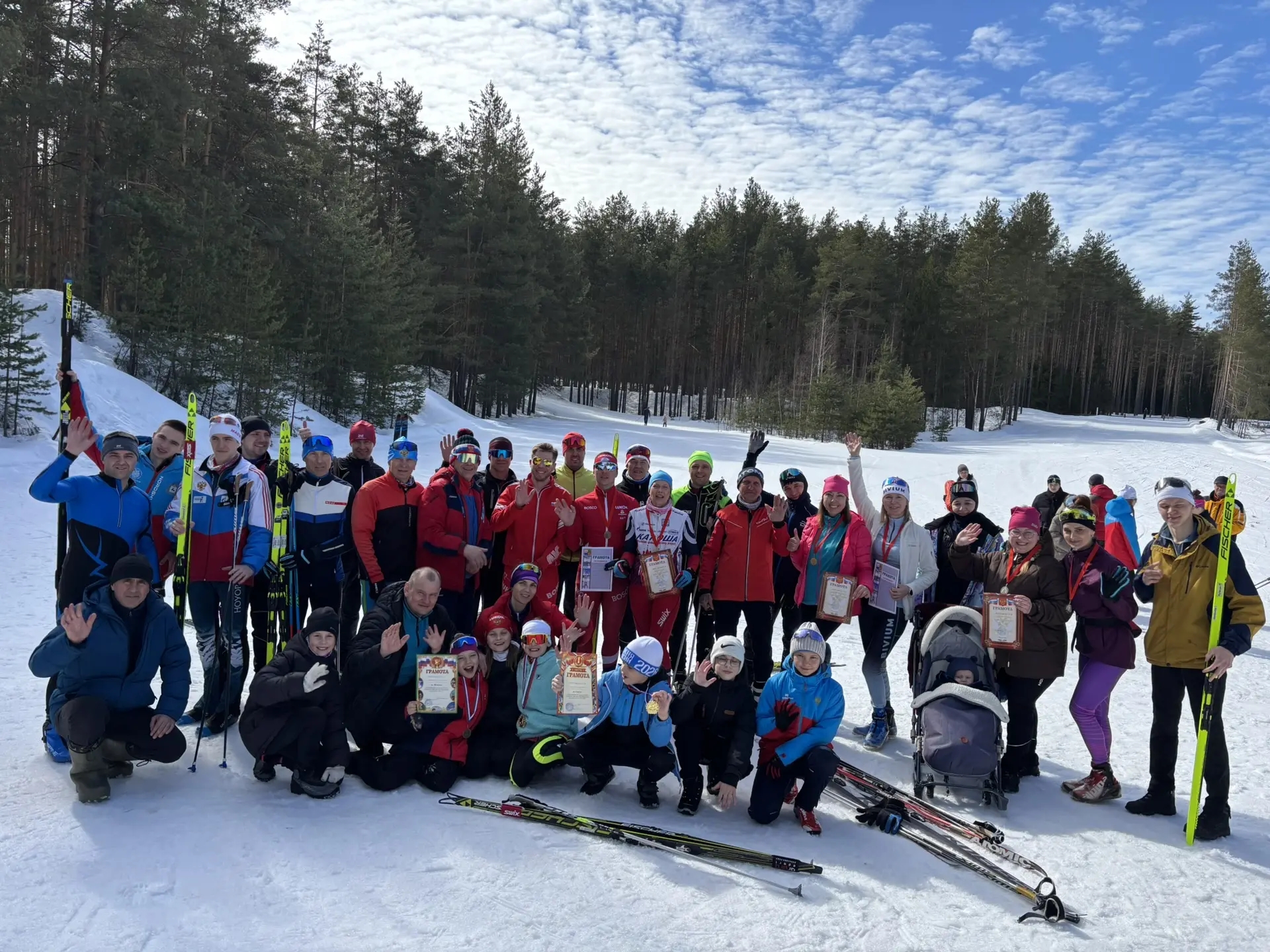 В Выксе закрыли лыжный сезон