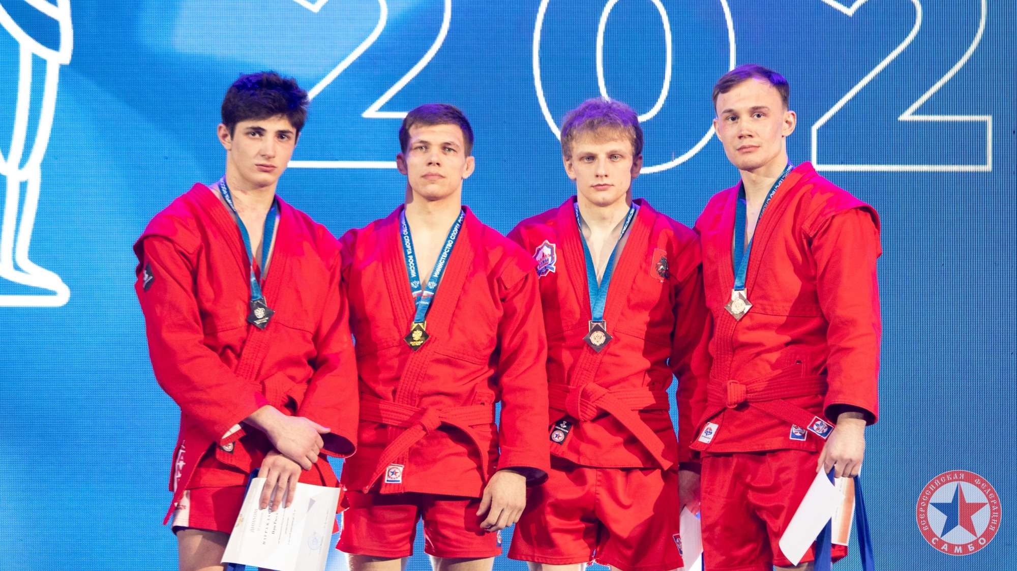 Четыре воспитанника спортшколы «Выксунец» завоевали медали на Чемпионате России по самбо