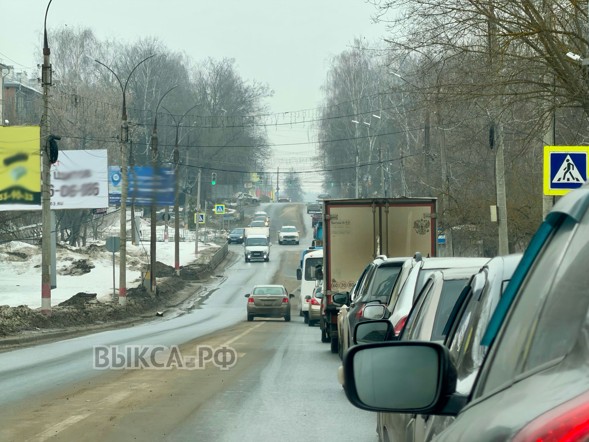 Подъезд к Выксе останется открытым для большегрузов во время весенних ограничений