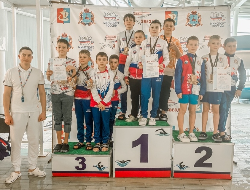 🏊♀️🏆 Выксунские пловцы завоевали десятки медалей на «XI Кубке малых городов» в Павлово