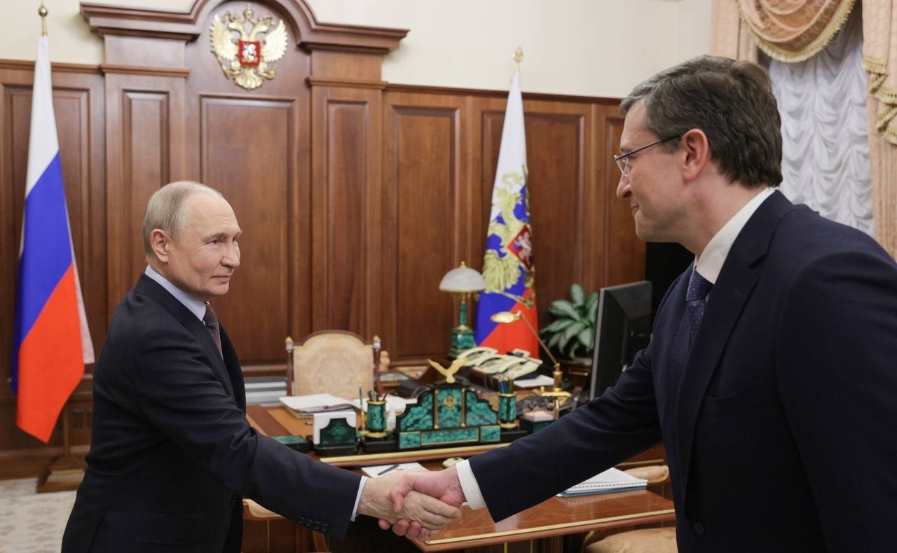 Владимир Путин встретился с губернатором Глебом Никитиным