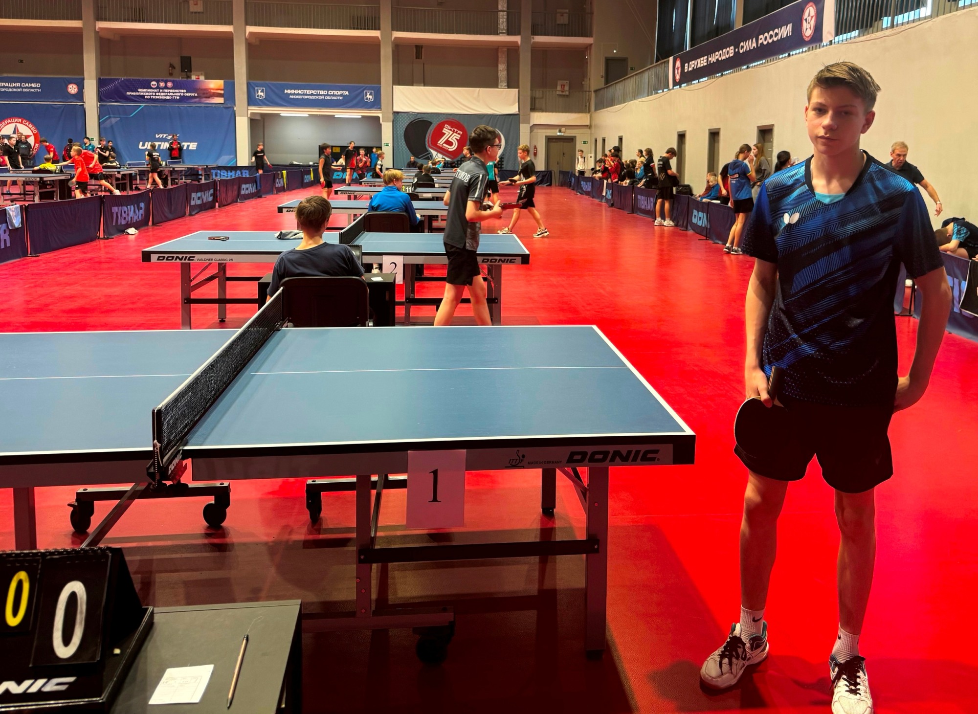 Выксунские теннисисты успешно выступили на межрегиональном турнире «Надежды России»