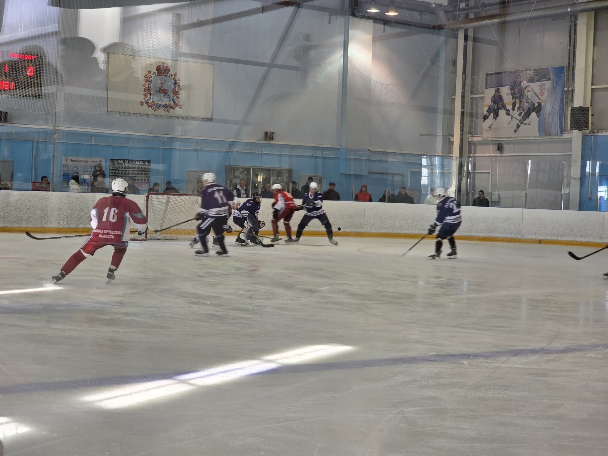 ХК «Металлург» уступил в Павлове