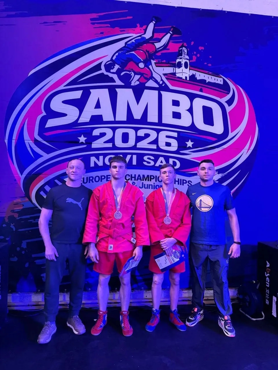 🥉 Выксунские самбисты – бронзовые призеры Первенства Европы по самбо