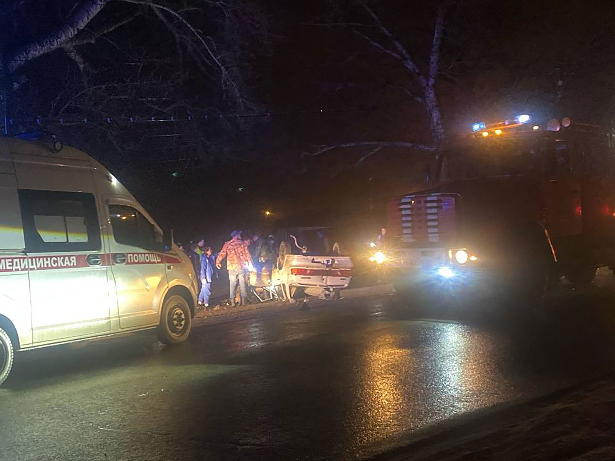 Два человека пострадали в ДТП с «перевертышем» в Досчатом