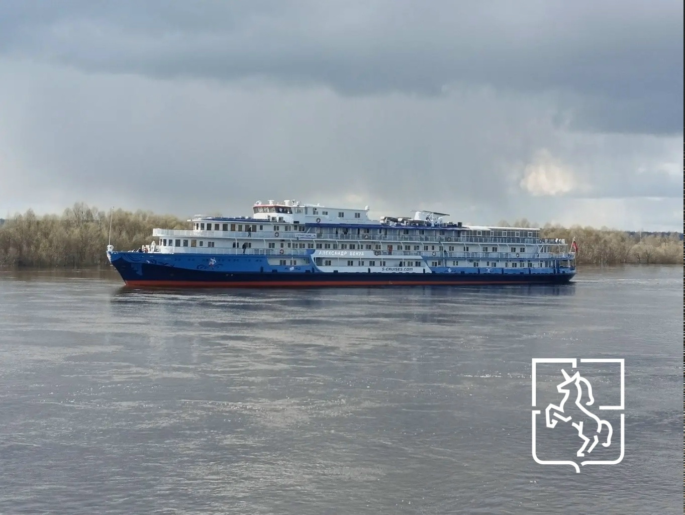 Первый в навигационном сезоне 2026 года теплоход прибыл в Выксу