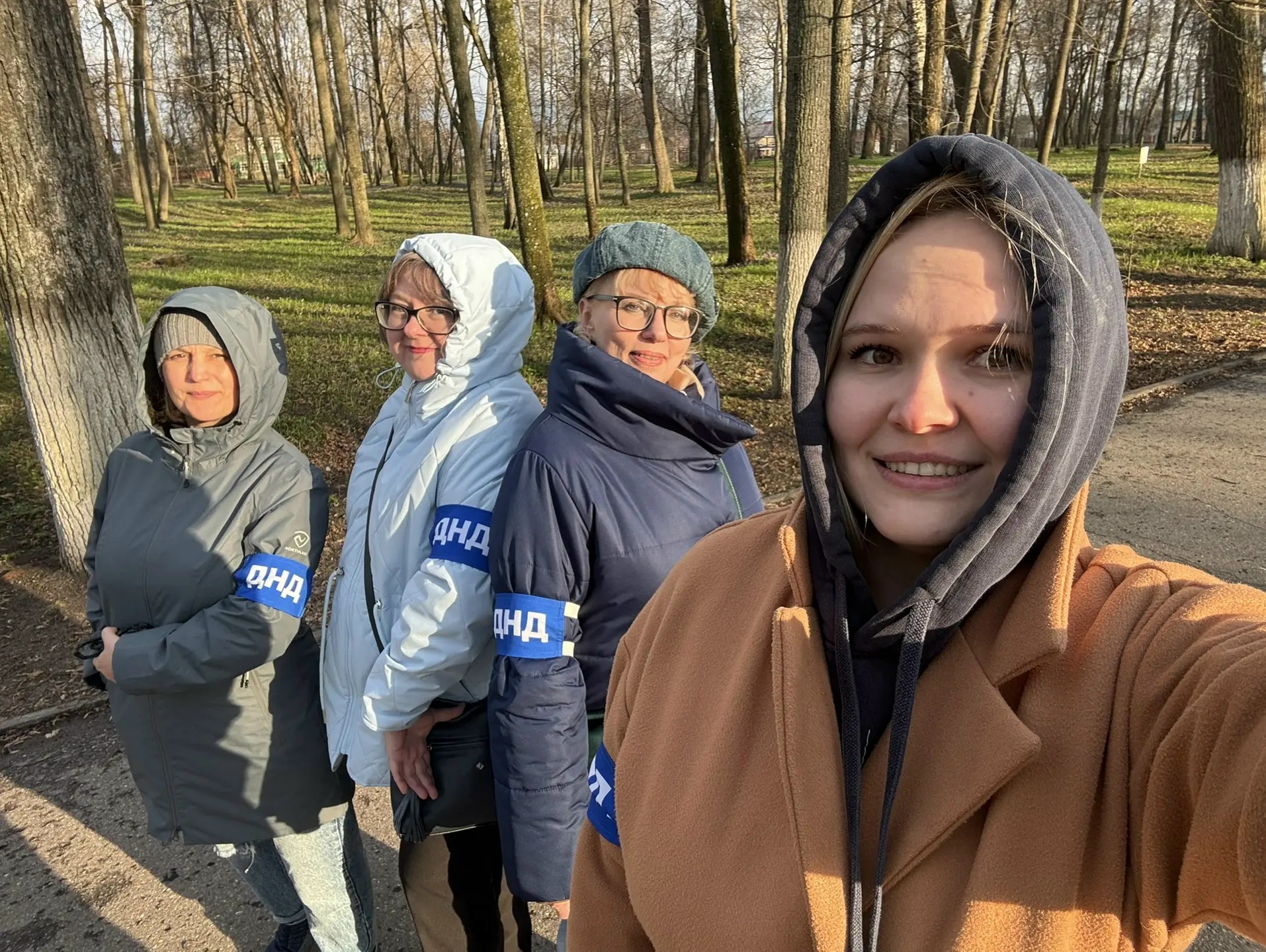 В рейды ДНД вышли женским составом