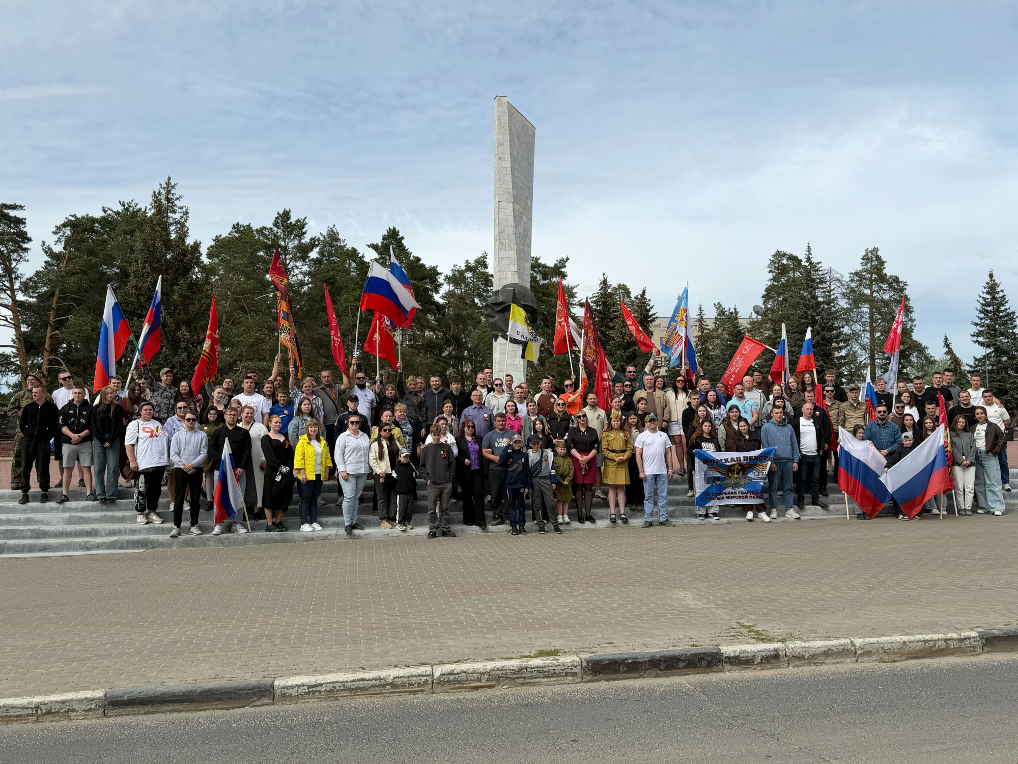 В Выксе прошёл автопробег ко Дню Победы