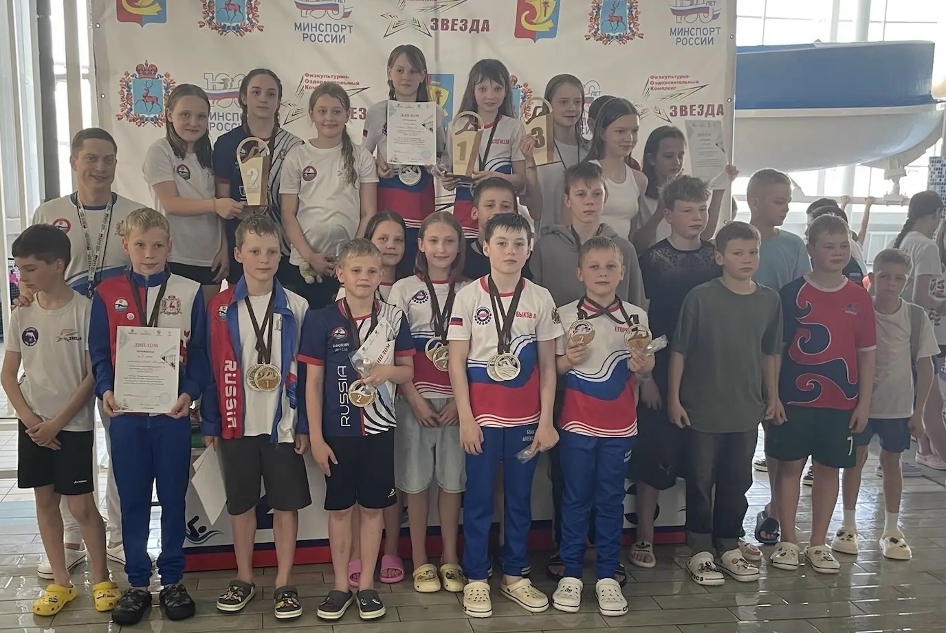 🏊♂️ 54 медали привезли выксунские пловцы из Павлово