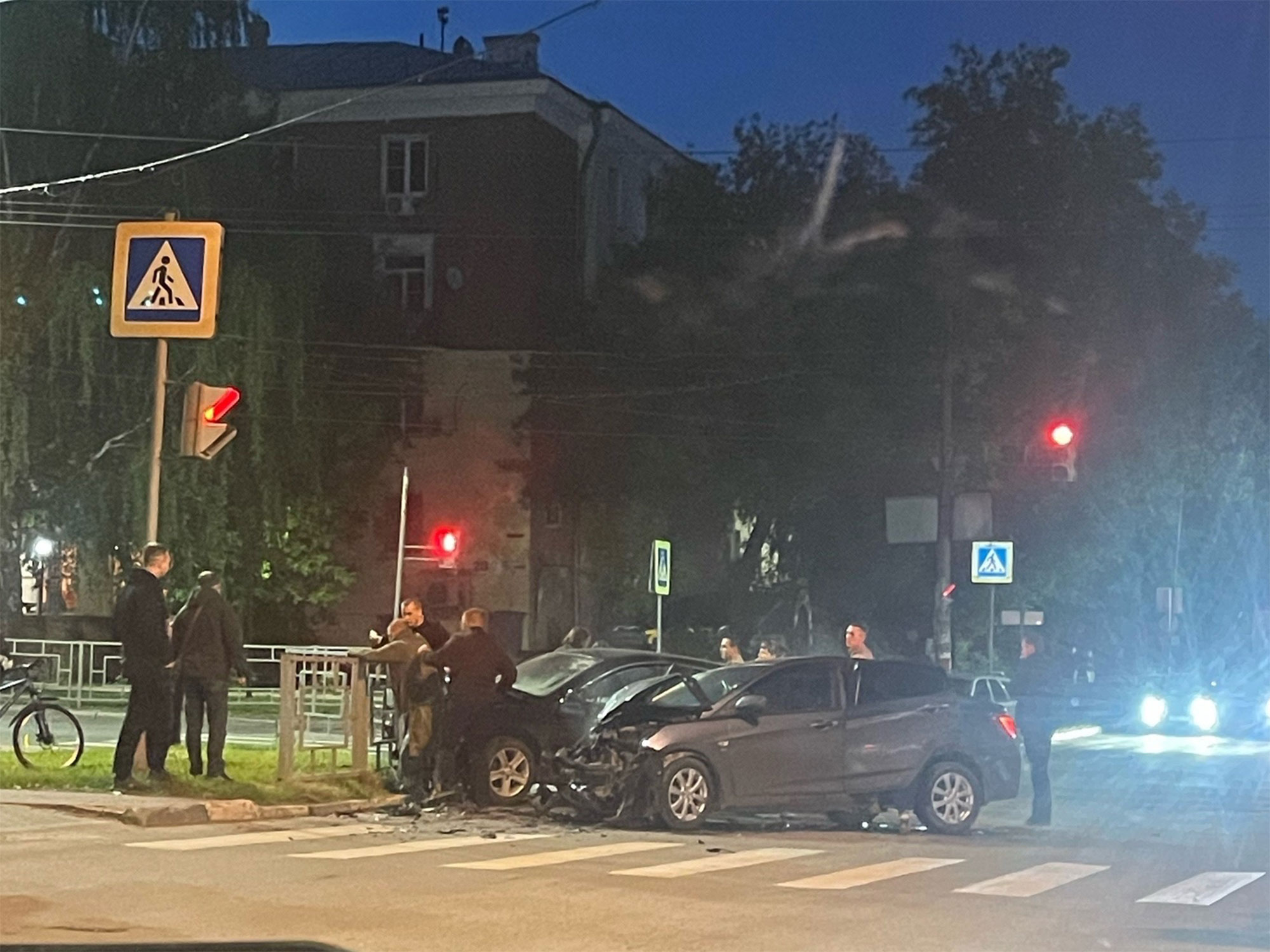 Четыре человека пострадали в ДТП на улице Вавилина в Выксе