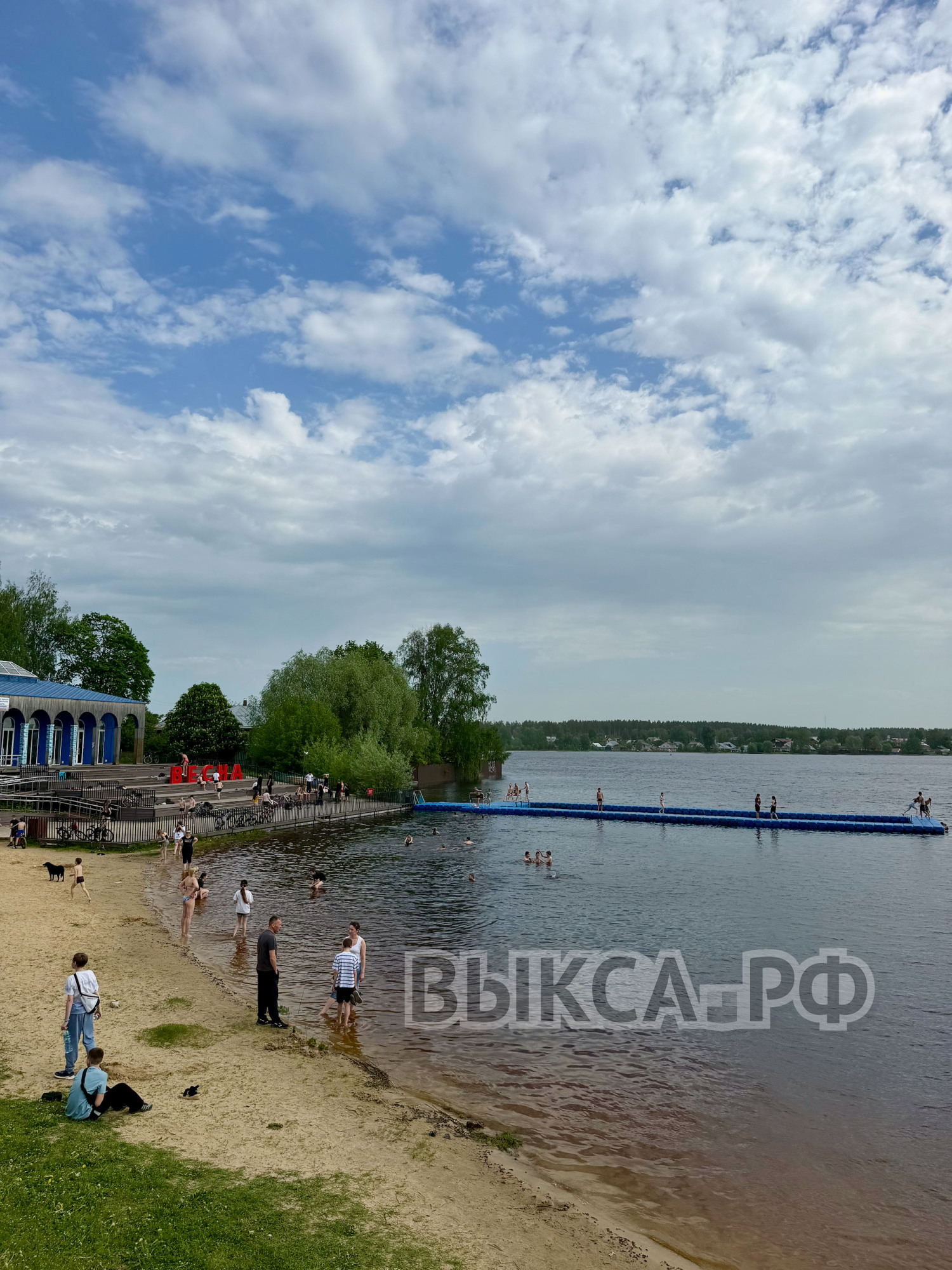 Выксунцы открыли купальный сезон