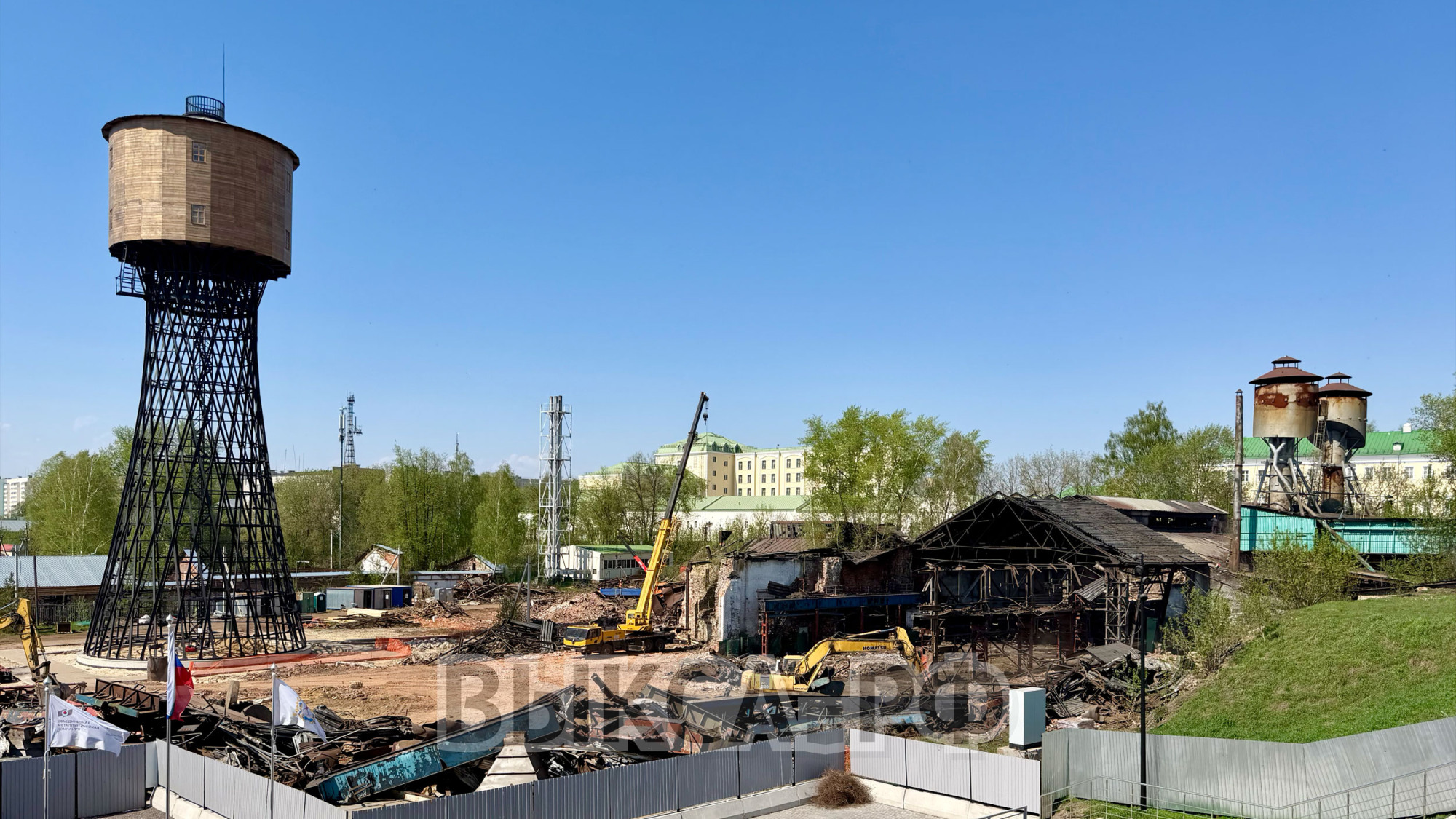 В Выксе начали готовить площадку для будущего Музея металла