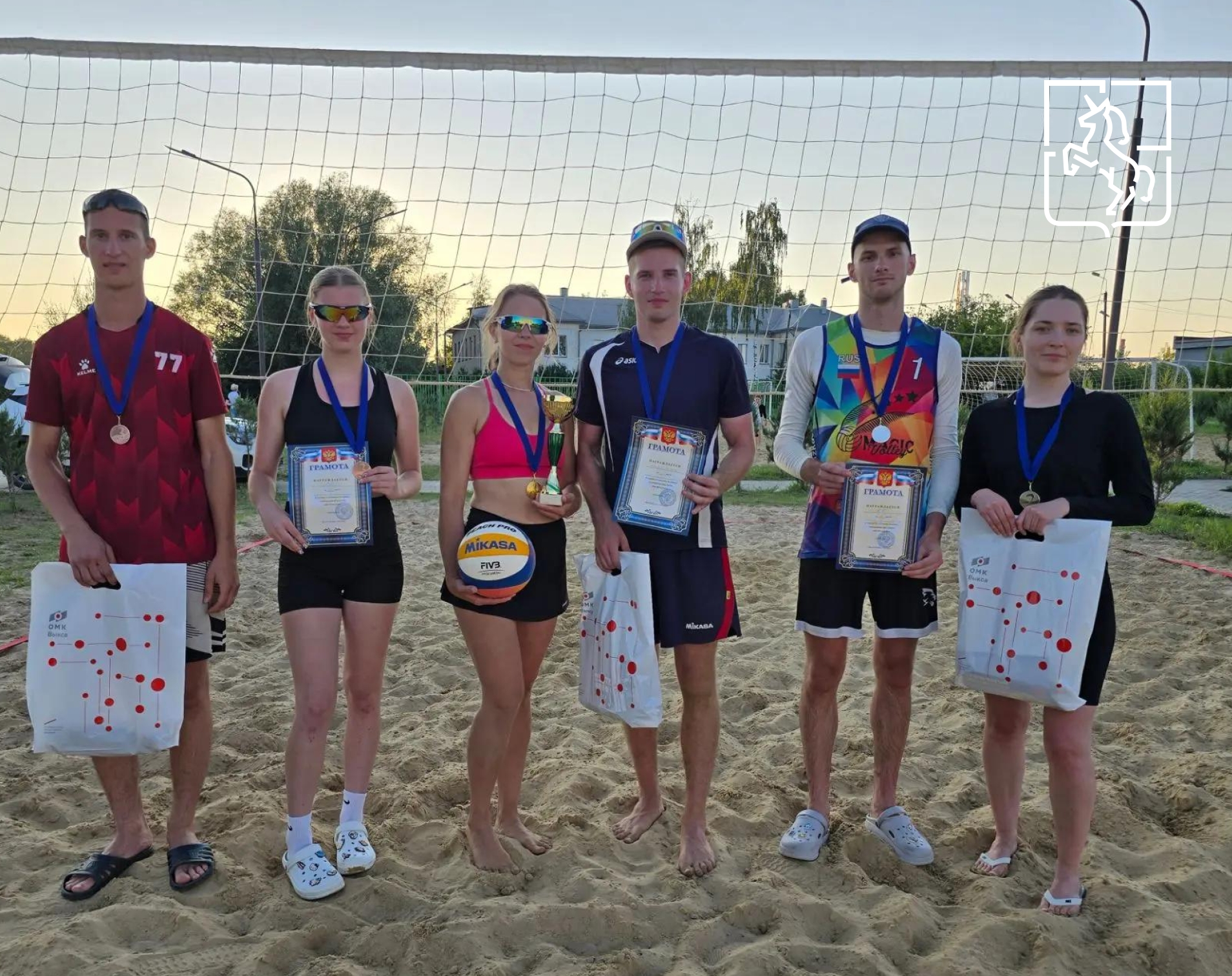 Пляжный футбол и волейбол: названы чемпионы праздничных турниров в Выксе