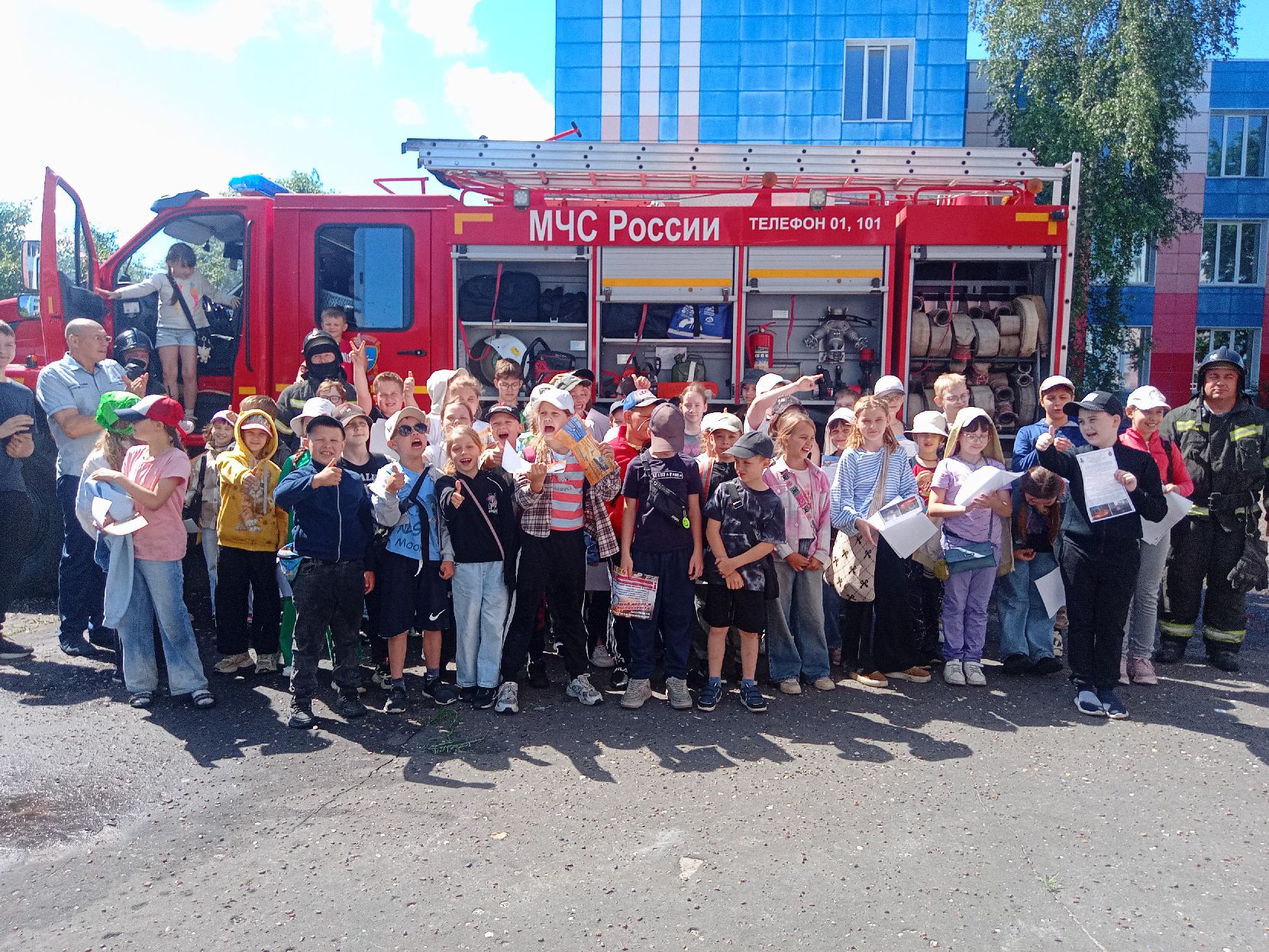 🚒 В выксунских лагерях прошла масштабная работа по безопасности детей