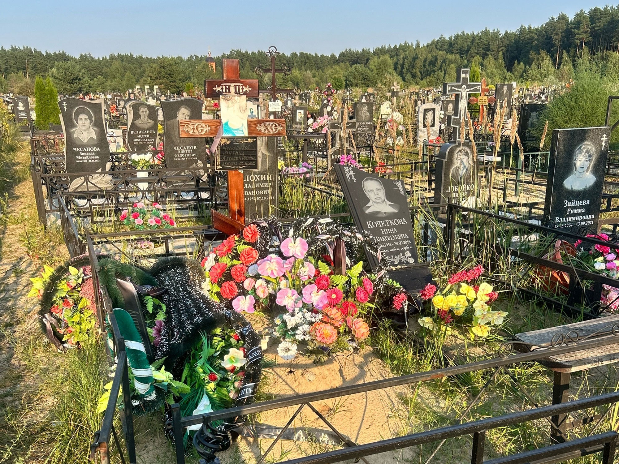 Вандализм на Новом южном кладбище Выксы: осквернены могилы