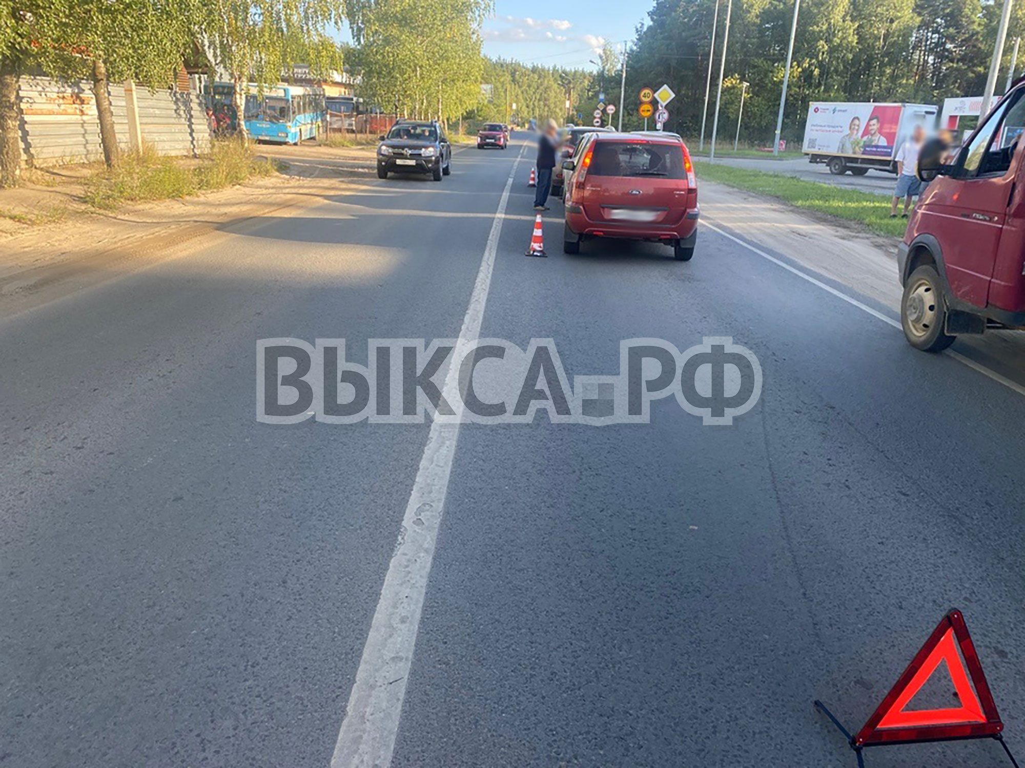 На Навашинском шоссе в ДТП пострадал 8-летний пассажир