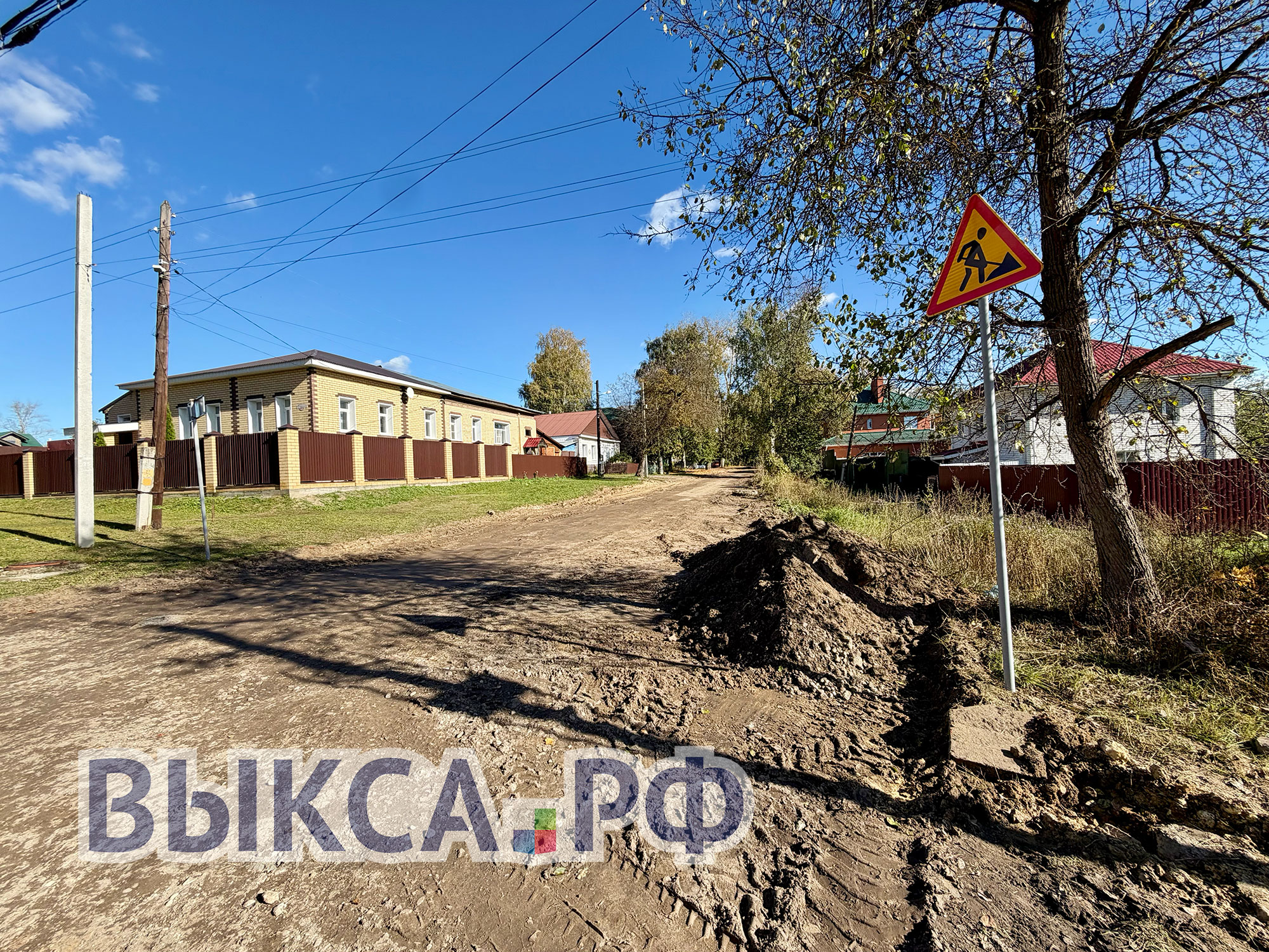 В переулке Пионера ремонтируют дорогу