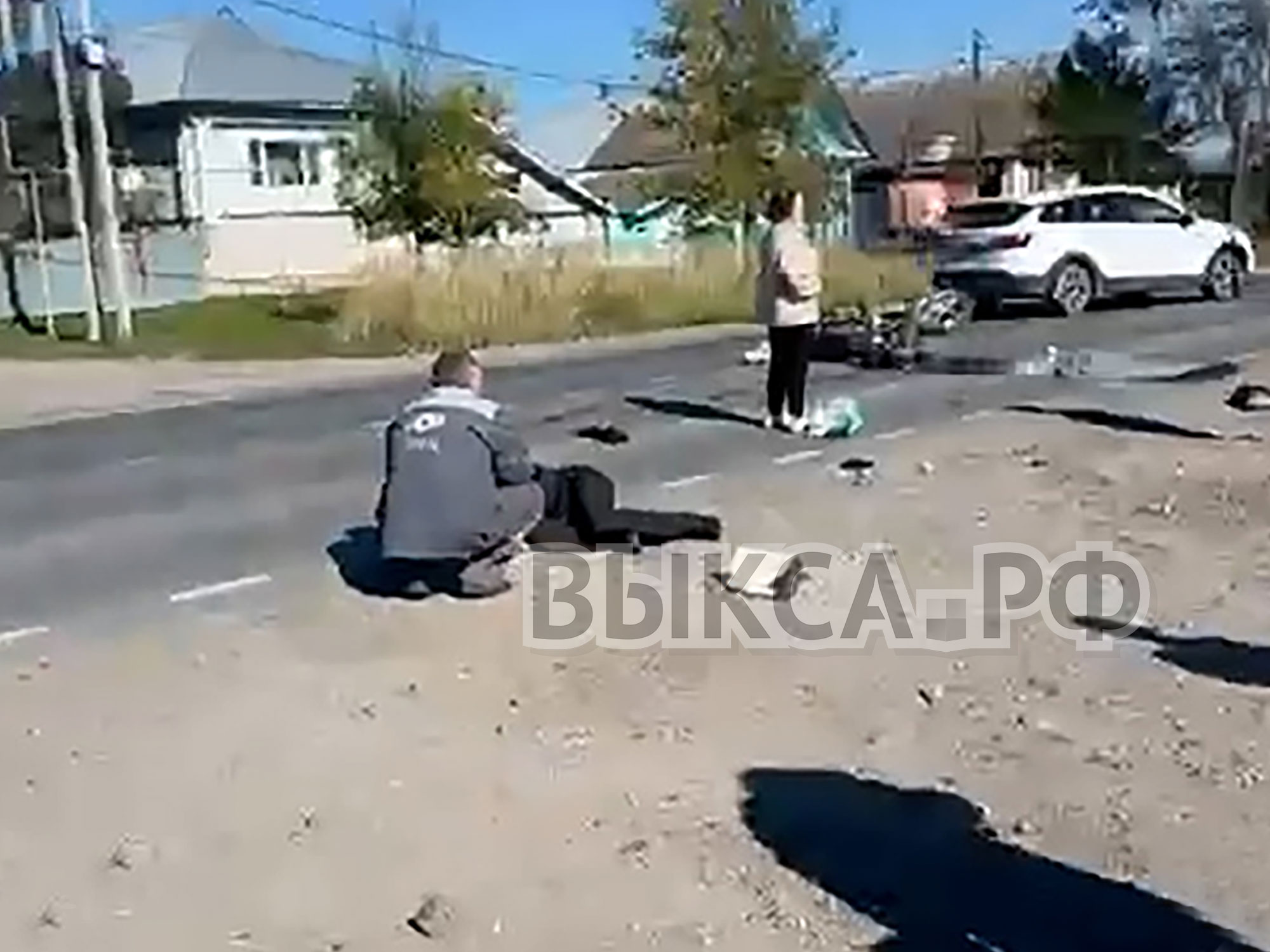 🚨 Два человека в больнице после ДТП в деревне Грязная