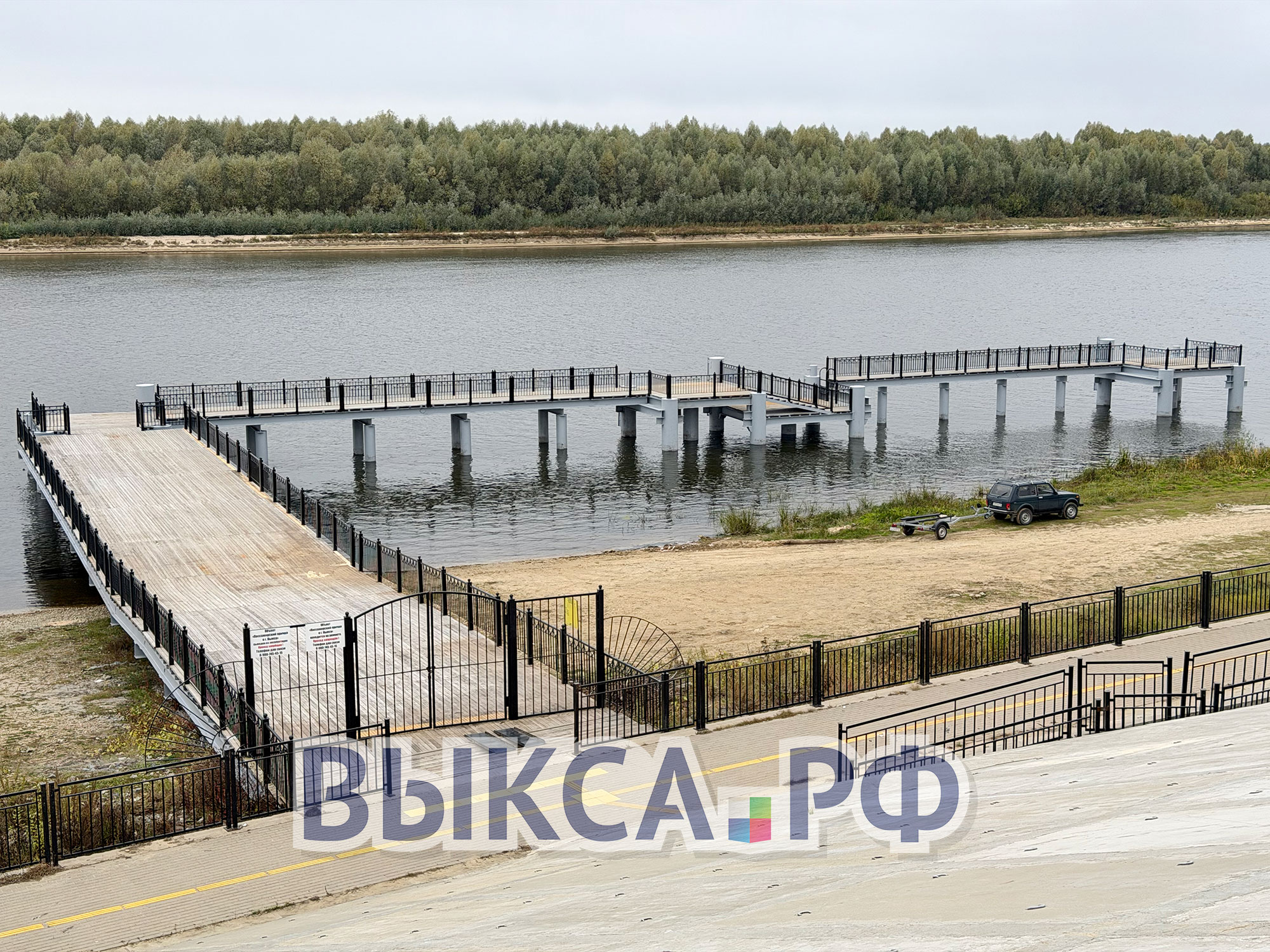 ⚓ В Шиморском завершили ремонт причала, поврежденного ледоходом