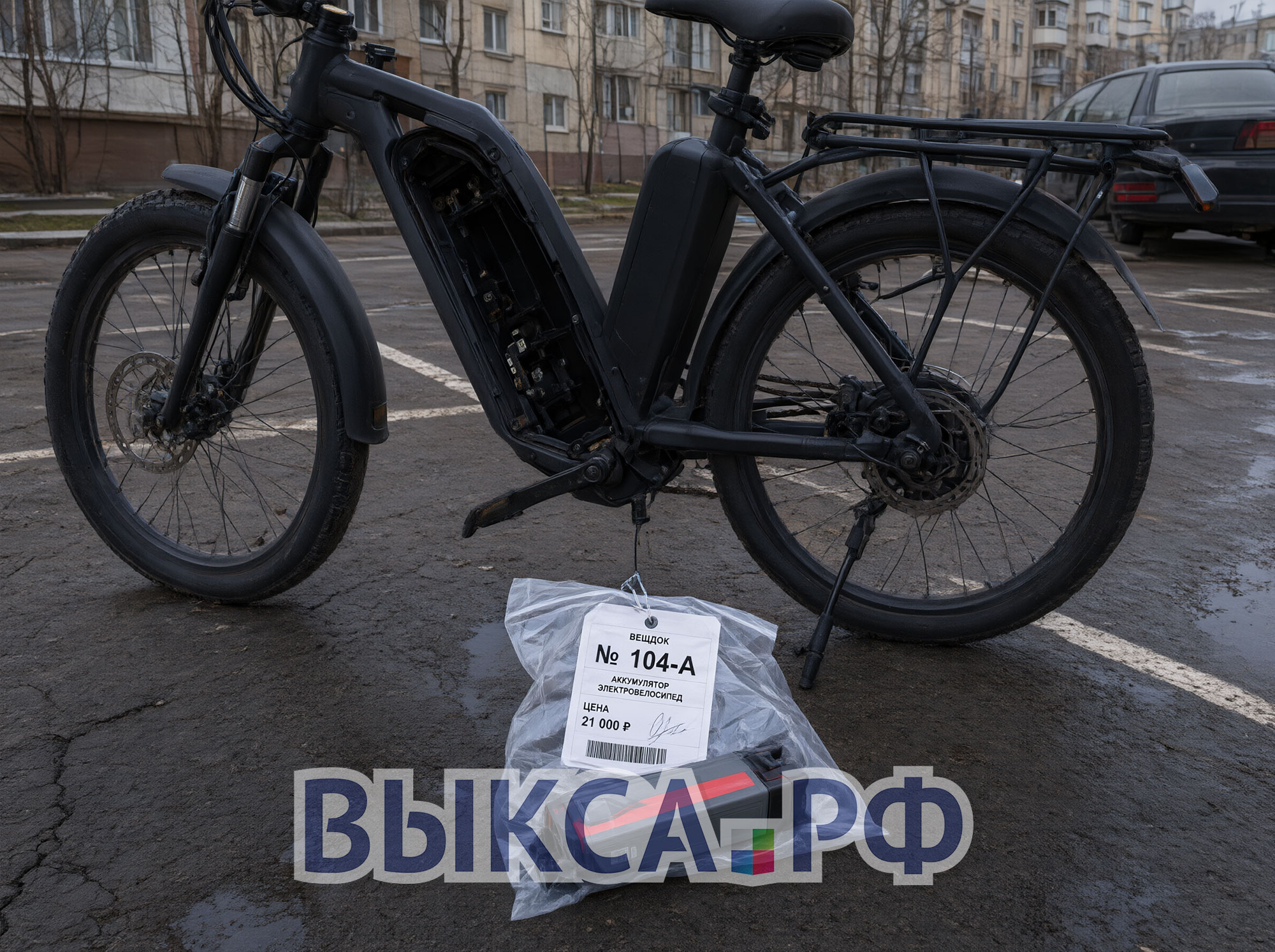 В Выксе раскрыли кражу аккумулятора с электровелосипеда