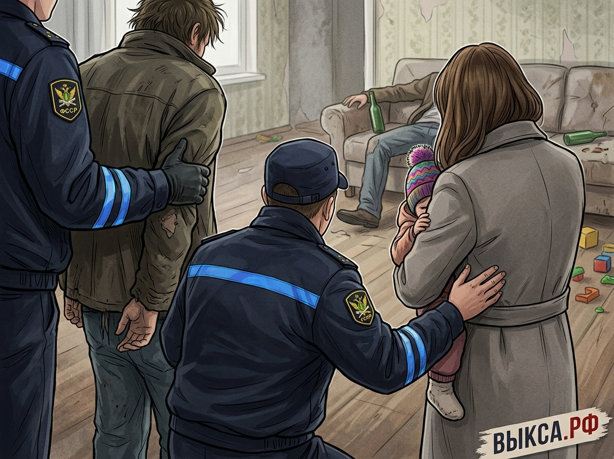 👶 Судебные приставы в Выксе спасли полуторагодовалую девочку от пьяных родителей